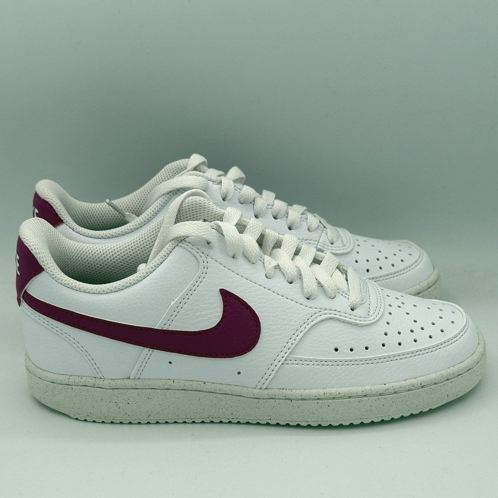 Nike Court Vision Low NN Shoes Women 6.5 White Cactus Flower DH3158-500